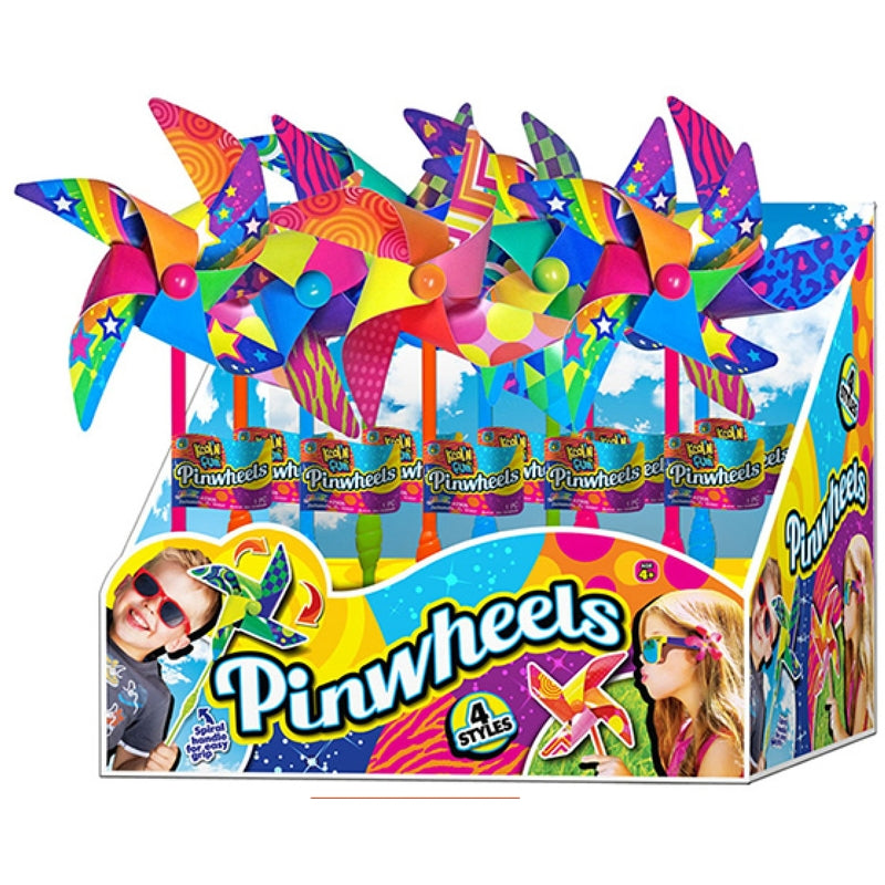 Ja-Ru Kool'N Fun Pinwheel 1 pc, Pack of 24