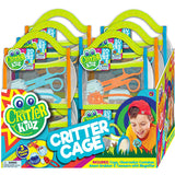 Ja-Ru Critter Kidz Critter Cage Assorted 4 pc, Pack of 12