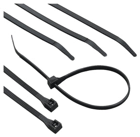 Calterm 73270 Cable Tie, 13/16 in Max Bundle Dia, 6/6 Nylon, Black