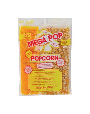 Gold Medal Mega Pop Butter Corn/Oil/Salt Kits 8 oz Pouch, Pack of 36