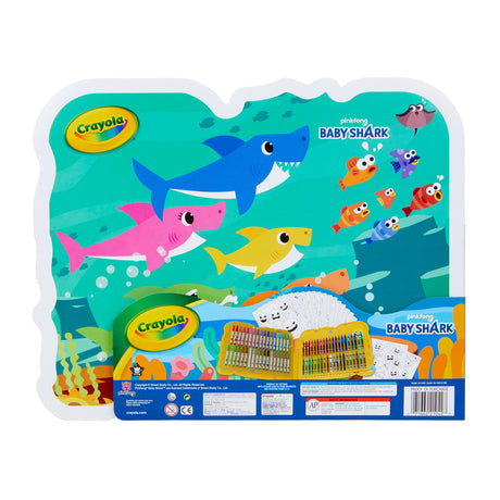 Crayola Baby Shark Art Set 90 pc, Pack of 4