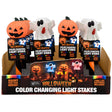 Magic Seasons Color Changing 12 in. Light Stake Pathway Decor, Pack of 12