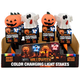 Magic Seasons Color Changing 12 in. Light Stake Pathway Decor, Pack of 12