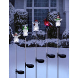 Alpine LED Cool White Assorted 33 in. Garden Stake, Pack of 20