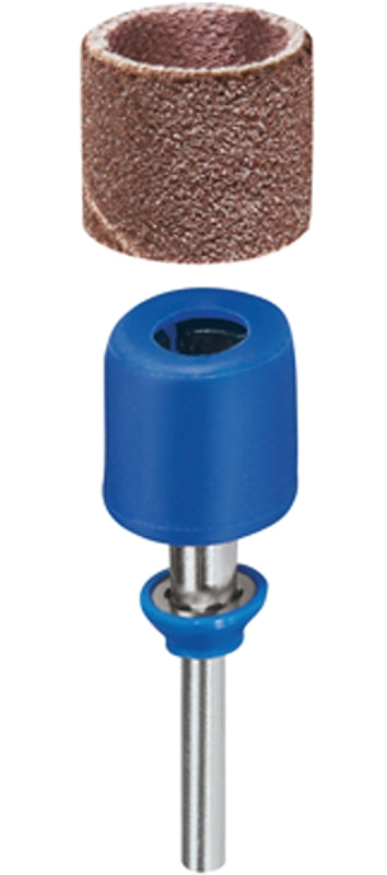Dremel EZ Drum EZ407SA Mandrel, For: Dremel Rotary Tool and Model 408, 432 and 445 1/2 in Sanding Bands, Pack of 2