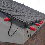 Holiday Bright Lights C9 String Socket Light Cord on Reel 500 ft.