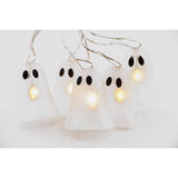 Celebrations Warm White LED Prelit Ghost & Eyeball Lights, Pack of 12
