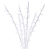 Celebrations LED Pure White Lighted Branches 38 in. Yard Decor