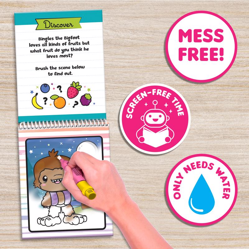 Scentco Water Magic Creature Cuties Activity Book Multicolored 1 pc, Pack of 10