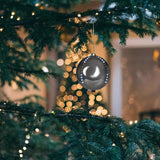 Celebrations Platinum LED Pure White Lighted Ornament 6 in. Hanging Decor