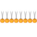 Gemmy Spooky Mood's White 8 ct LED Prelit Musical Jack-O-Lantern String Lights