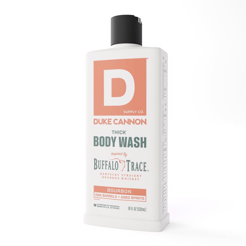 Duke Cannon Bourbon Oak Barrels + Aged Spirits Scent Body Wash 17.5 oz 1 pk