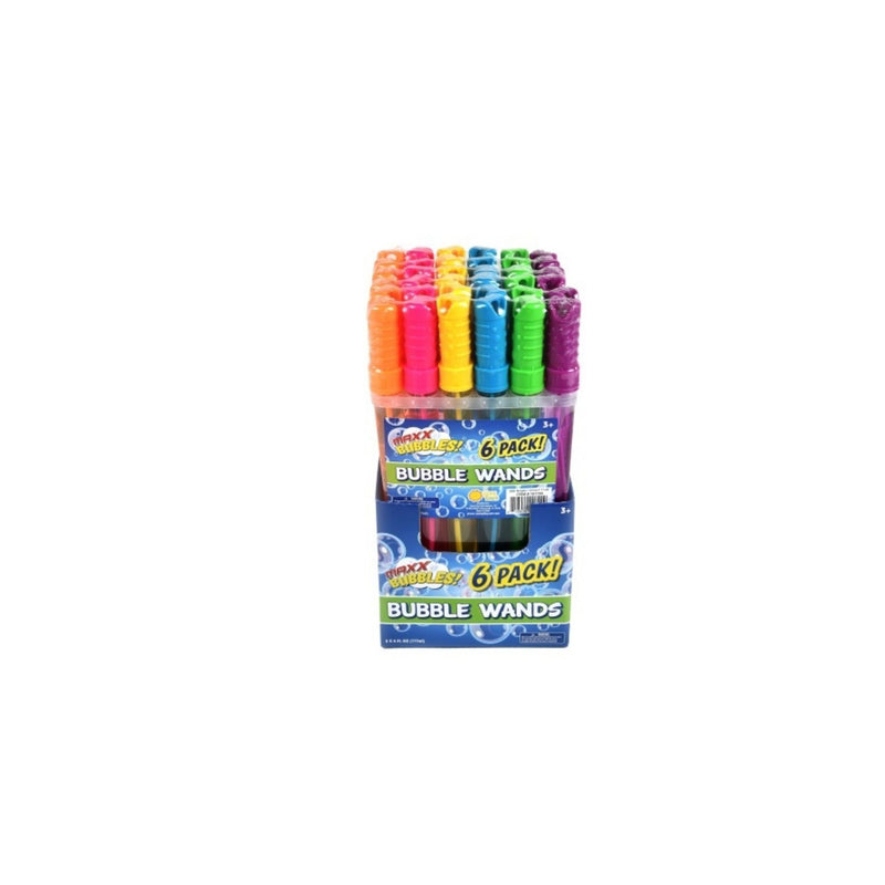Maxx Bubbles Bubble Wand Assorted, Pack of 12
