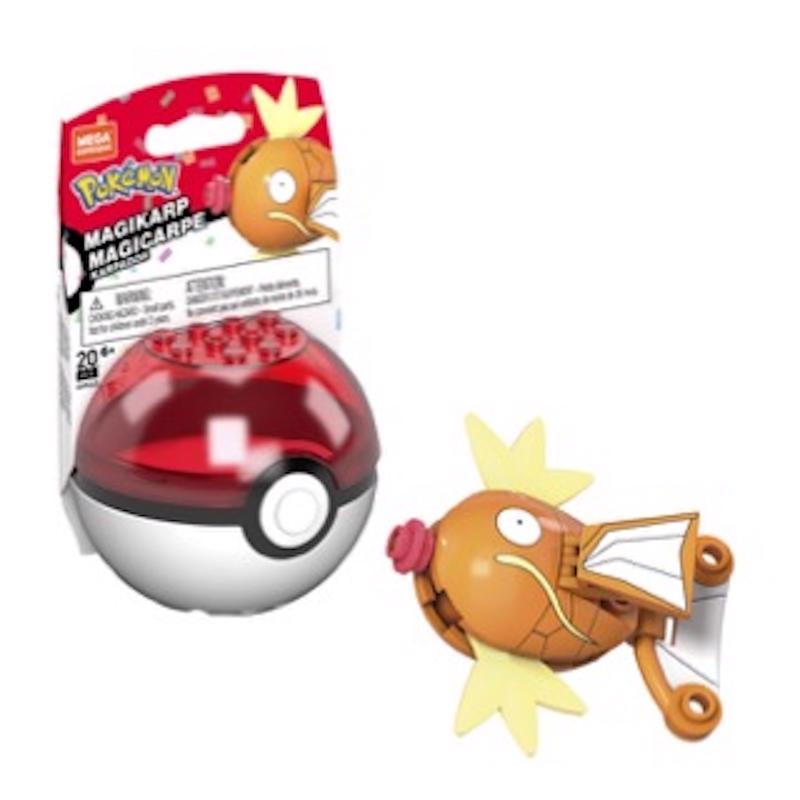 Mega Construx Pokemon Poke Ball Assorted 1 pc, Pack of 12