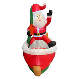 Celebrations Fishing Santa 5 ft. Inflatable