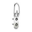 OOK 50207 Picture Hanger, 75 lb, Steel, Brushed Nickel