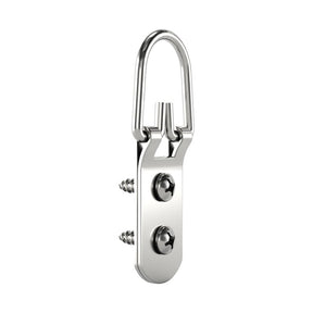 OOK 50207 Picture Hanger, 75 lb, Steel, Brushed Nickel