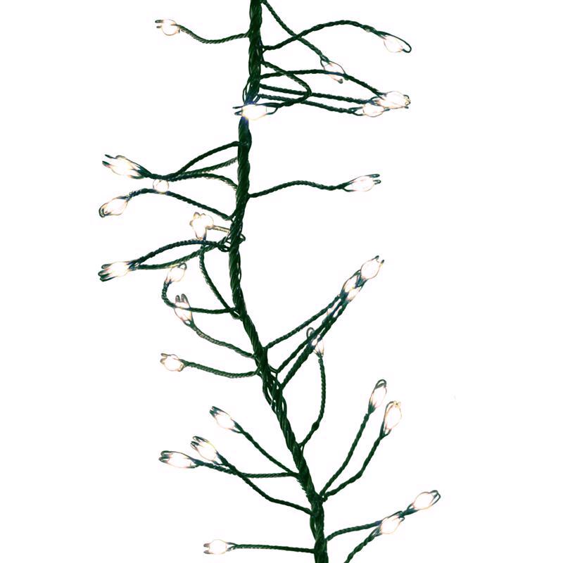 Celebrations Platinum LED Micro Dot/Fairy Warm White 250 ct String Christmas Lights 10 ft.