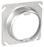 Southwire 52C3-1-UPC Fixture Ring, 4 in L, Square, Steel, Silver, Galvanized
