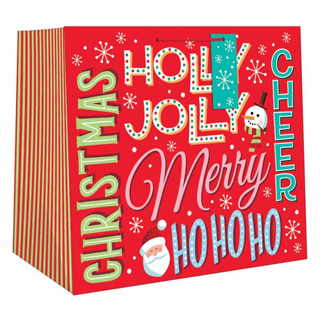Paper Images X-Jumbo Assorted Christmas Gift Bag, Pack of 24