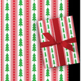 Paper Images Assorted Foil/Holographic/Prismatic Gift Wrap, Pack of 36