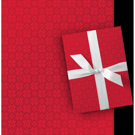 Paper Images Assorted Foil/Holographic/Prismatic Gift Wrap, Pack of 36