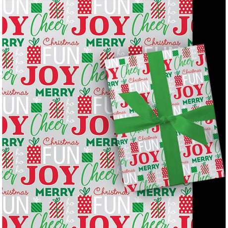 Paper Images Assorted Foil/Holographic/Prismatic Gift Wrap, Pack of 36