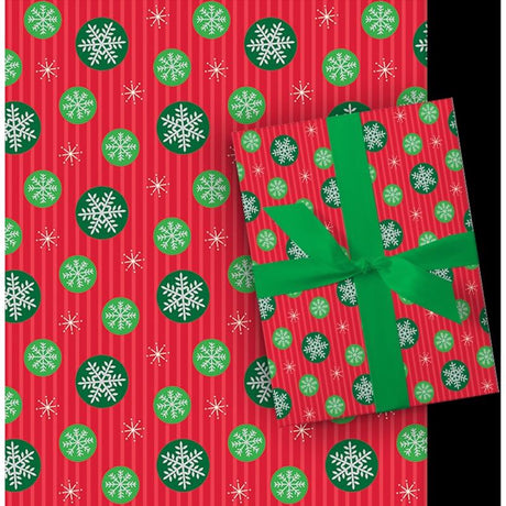 Paper Images Assorted Foil Plaid Gift Wrap, Pack of 36