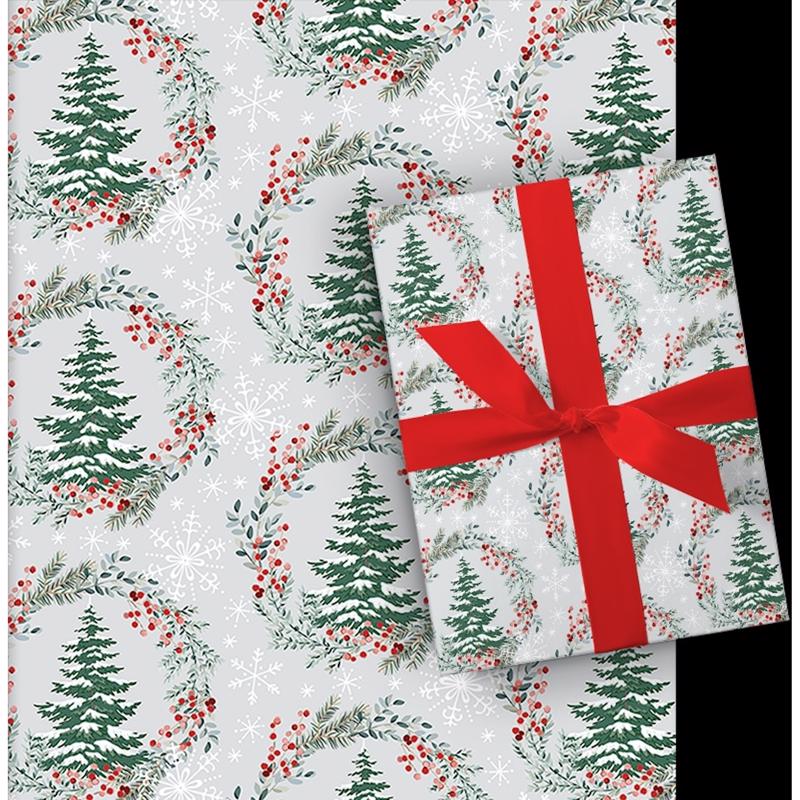 Paper Images Assorted Contemporary Gift Wrap, Pack of 48