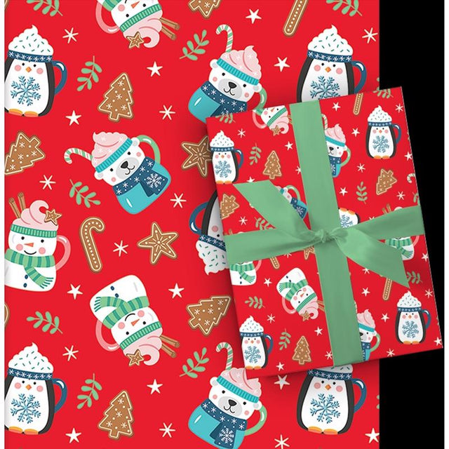 Paper Images Assorted Festive Gift Wrap, Pack of 48