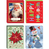Paper Images Assorted Christmas Gift Card Holder, Pack of 24