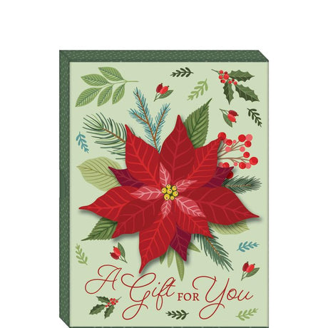 Paper Images Assorted Christmas Gift Card Holder, Pack of 24