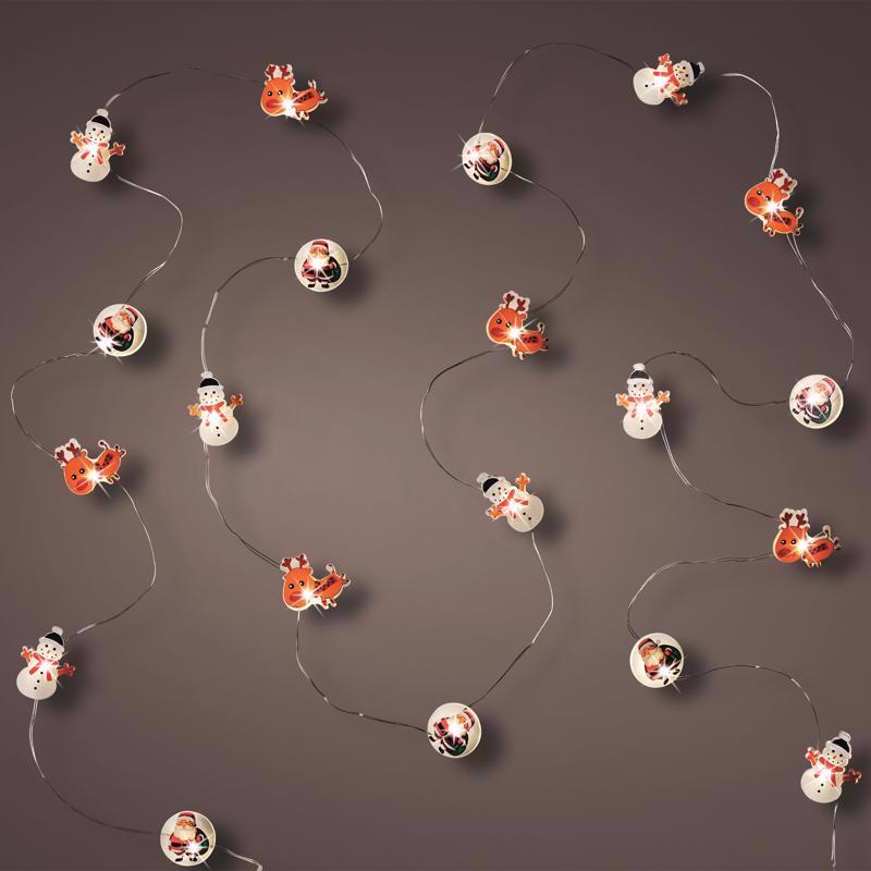 Celebrations LED Micro Dot/Fairy Clear/Warm White 20 ct Novelty Christmas Lights 6.2 ft., Pack of 12