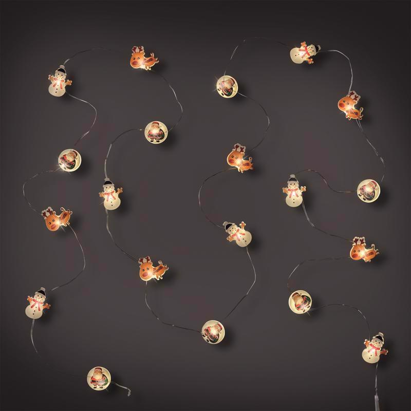 Celebrations LED Micro Dot/Fairy Clear/Warm White 20 ct Novelty Christmas Lights 6.2 ft., Pack of 12