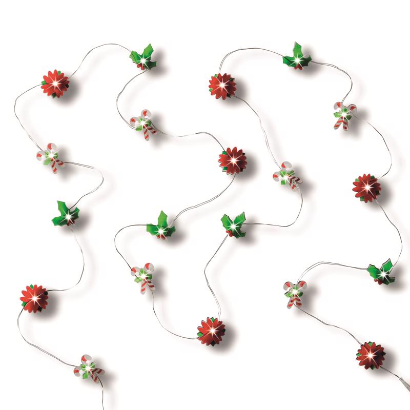 Celebrations LED Micro Dot/Fairy Clear/Warm White 20 ct Novelty Christmas Lights 6.2 ft., Pack of 12
