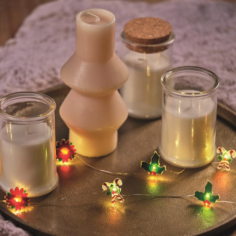 Celebrations LED Micro Dot/Fairy Clear/Warm White 20 ct Novelty Christmas Lights 6.2 ft., Pack of 12