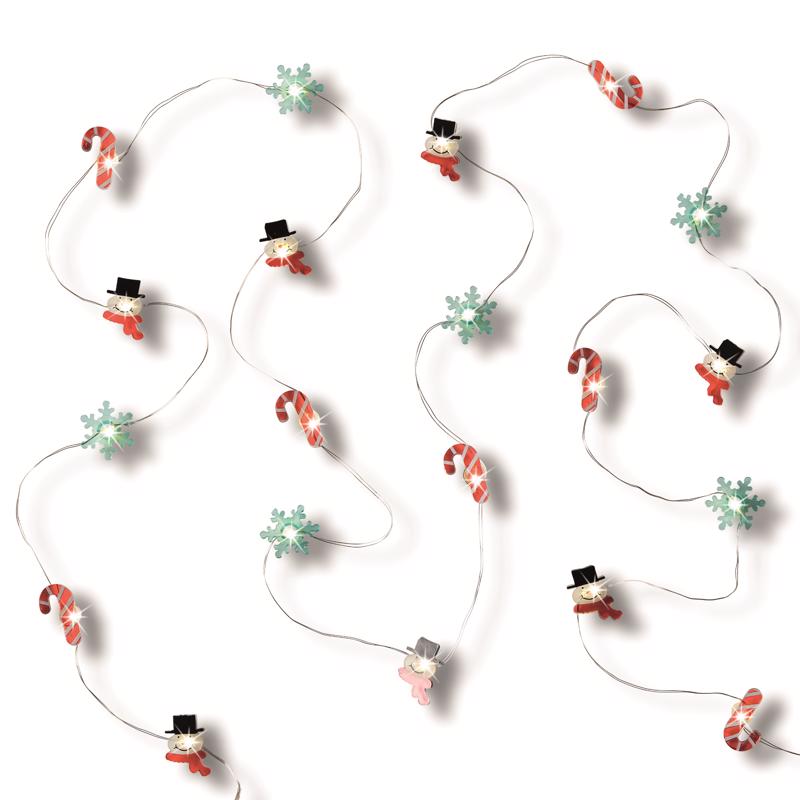 Celebrations LED Micro Dot/Fairy Clear/Warm White 20 ct Novelty Christmas Lights 6.2 ft., Pack of 12