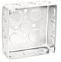 Southwire 52151-1/2DR-UPC Junction Box, 16-Knockout, 1/2 in Knockout, Steel, Silver, Galvanized