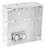 Southwire 52151-R-UPC Junction Box, 11-Knockout, 1/2 in Knockout, Steel, Silver, Galvanized