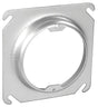 Southwire 52C3-5/8-UPC Fixture Ring, 4 in W, Square, Steel, Silver, Galvanized