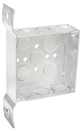 Southwire 52151-FS-UPC Electrical Box, 14-Knockout, 1/2 in, Steel, Galvanized