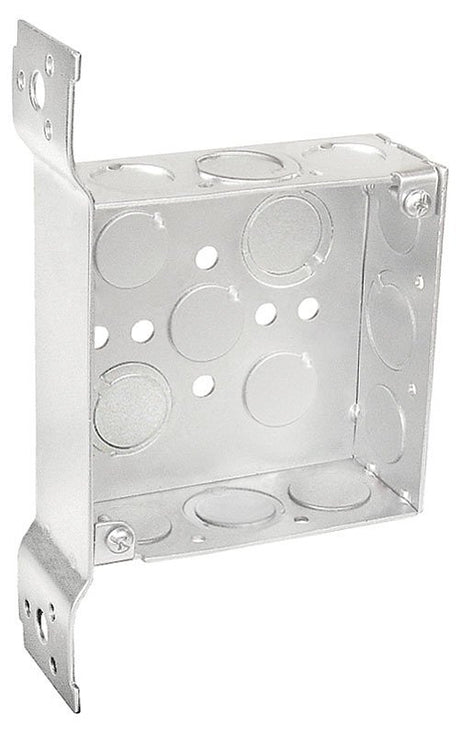 Southwire 52151-FS-UPC Electrical Box, 14-Knockout, 1/2 in, Steel, Galvanized