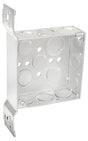 Southwire 52151-FS-UPC Electrical Box, 14-Knockout, 1/2 in, Steel, Galvanized