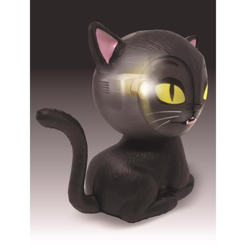 Mindscope Eek the Cat 8 in. Talking Animated Halloween Decor, Pack of 4