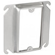Southwire 52C14-5/8-UPC Electrical Box Cover, 4 in W, Square, 1-Gang, Steel, Silver, Galvanized