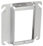 Southwire 52C14-UPC Electrical Box Cover, 4 in W, Square, 1-Gang, Steel, Silver, Galvanized