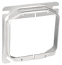 Southwire 52C18-UPC Electrical Box Cover, 4 in W, Square, 2-Gang, Steel, Silver, Galvanized
