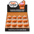 DM Merchandising Spooky Lites Multicolored 3 in. Flashing Lights, Pack of 24