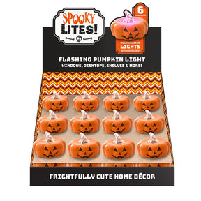 DM Merchandising Spooky Lites Multicolored 3 in. Flashing Lights, Pack of 24