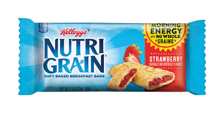 Nutri-Grain Strawberry Cereal Bar 1.3 oz Pouch, Pack of 16